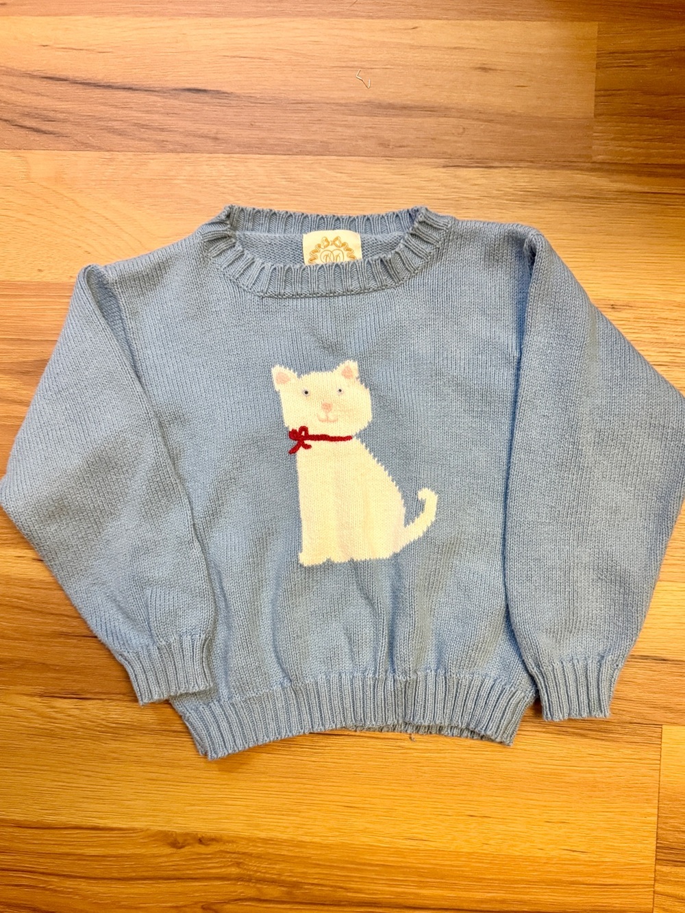 The Beaufort Bonnet Company Cat Sweater 4T